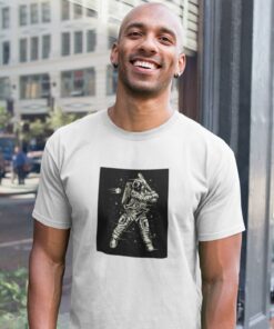 T Shirt Astronaute Baseball
