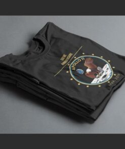 T Shirt Apollo 11 50e anniversaire noir