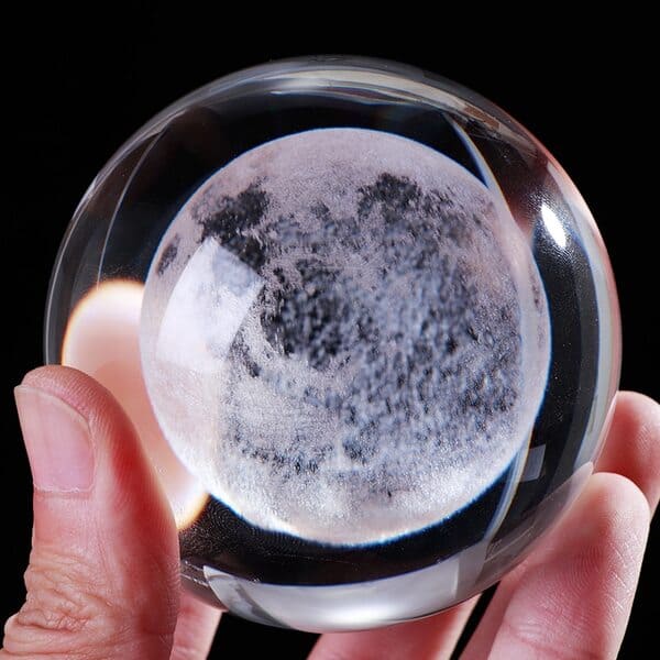 Boule En Cristal Globe Terrestre - Le Petit Astronaute