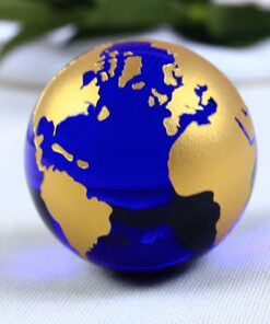 boule cristal globe terrestre
