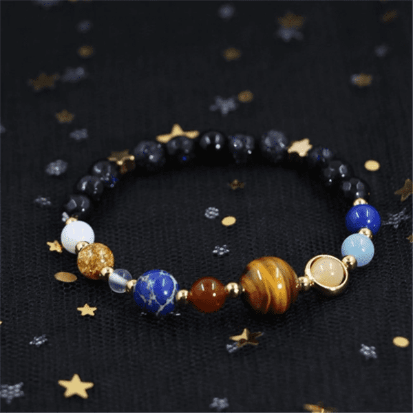 bracelet systeme solaire planete