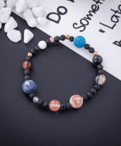 bracelet avec planete