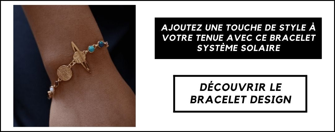Bracelet Système Solaire Design