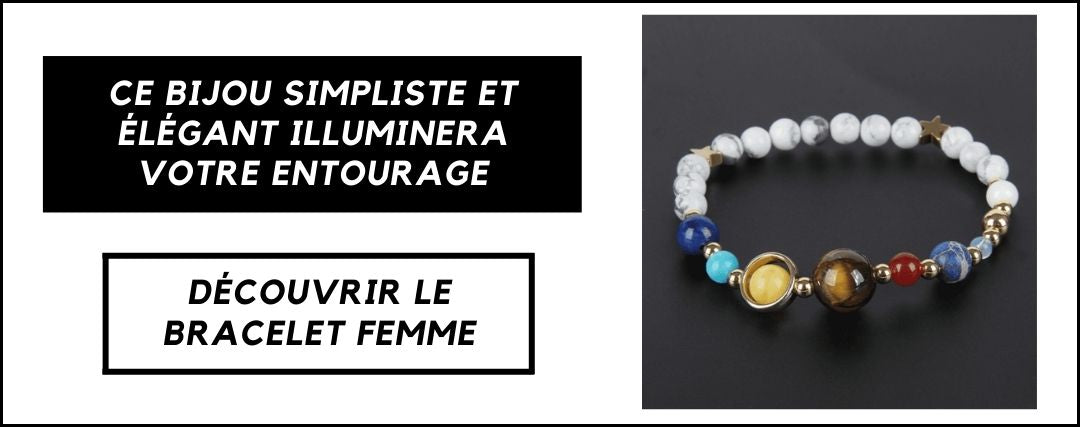 Bracelet Système Solaire Femme