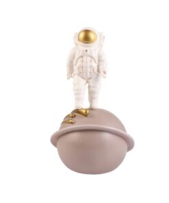 figurine cosmonaute saturne