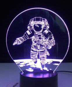 lampe astronaute 3d