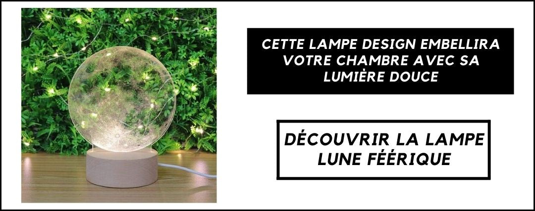 Lampe Lune Féérique