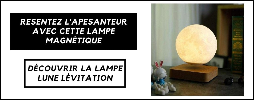 Lampe Lune Lévitation