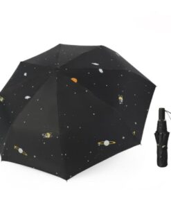 parapluie planete noir