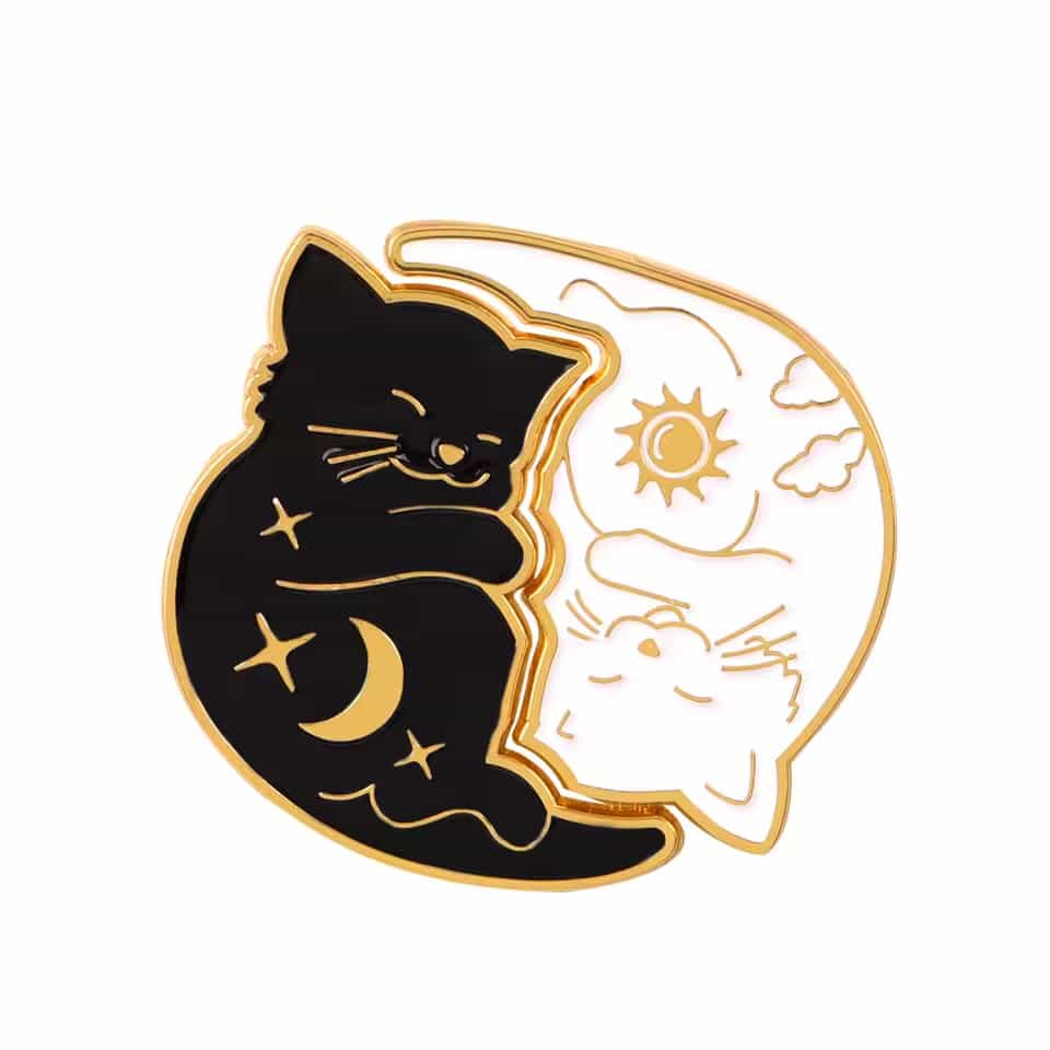 Pin's Chat Étoile