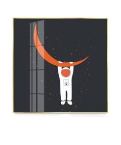poster-astronaute-orange