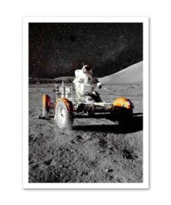 poster rover lunaire