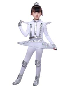 costume robot fille