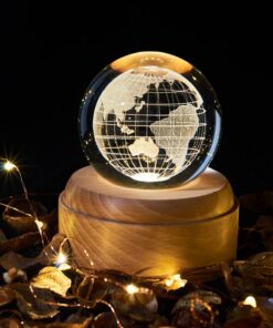 Boule En Cristal Globe Terrestre - Le Petit Astronaute