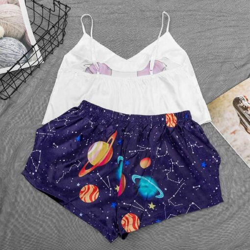 pyjama espace femme planete