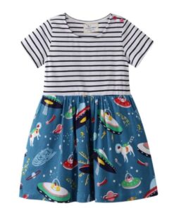 robe jupe fille espace