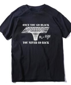 t shirt black hole