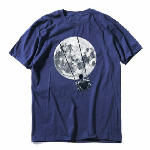 t-shirt-clair-de-lune bleu