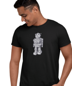 T Shirt Robot retro