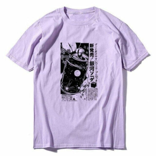 t shirt space anime rose