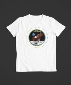 T Shirt Apollo 11 blanc