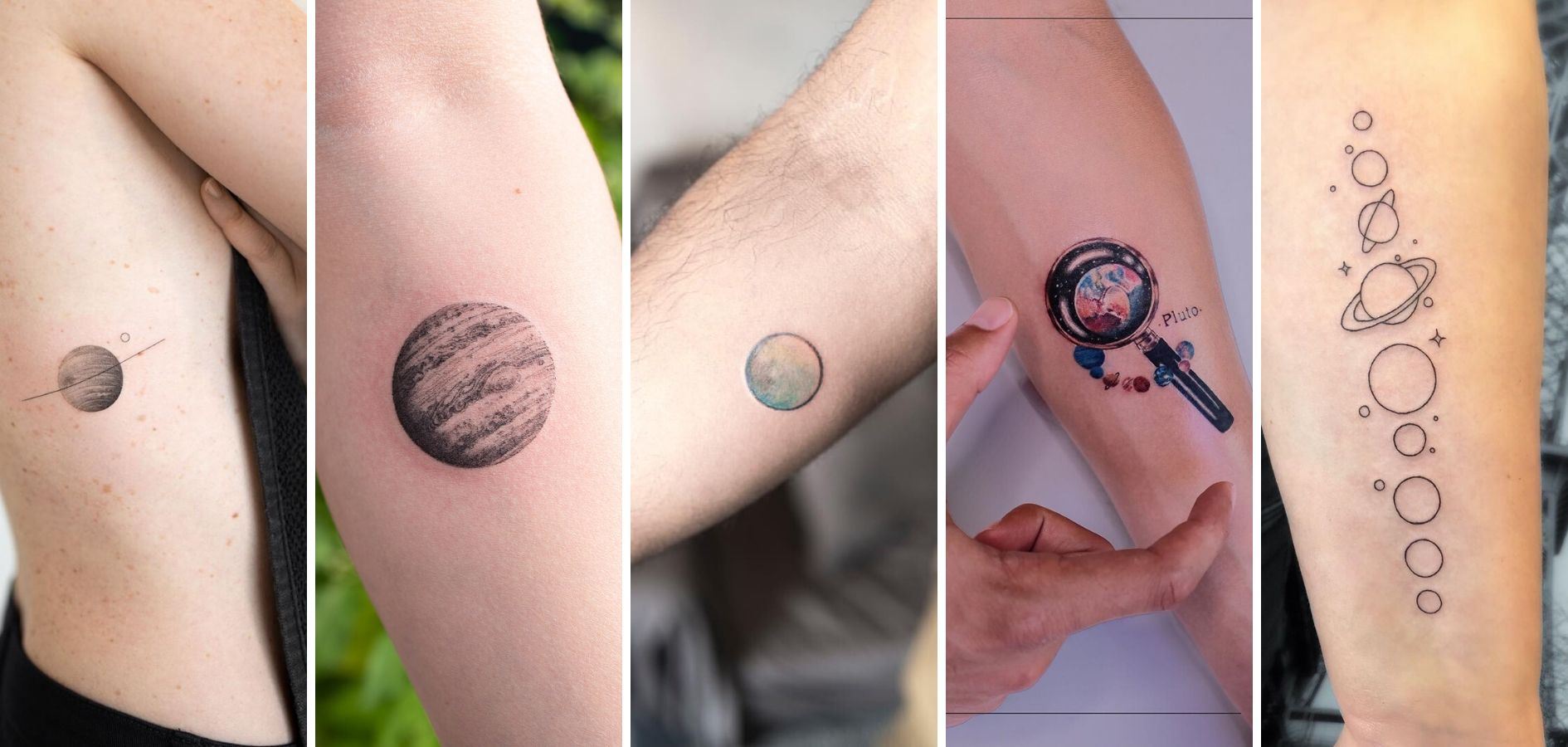 tatouage systeme solaire