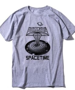 t shirt spacetime gris